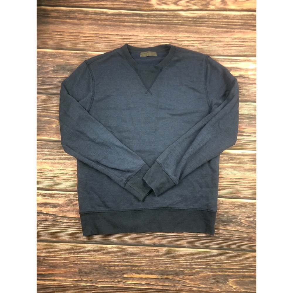 Giordano Mens Size Large Crewneck‎ Sweater Navy Blue